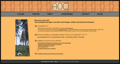 Desktop Screenshot of amenagements-oc.fr